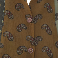 Etro Long blouse with flounces