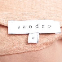 Sandro Apricotfarbenes Shirt