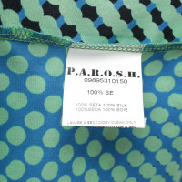 P.A.R.O.S.H. zijden jurk met patroon