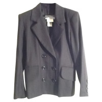 Yves Saint Laurent Suit Wool in Grey