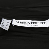 Alberta Ferretti abito di pizzo nero in