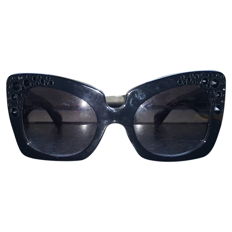 Versace Sonnenbrille mit Edelsteinen