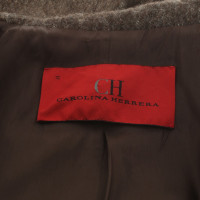 Carolina Herrera Jacket in brown / cream