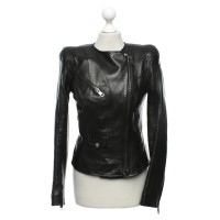 Vent Couvert Jacke/Mantel aus Leder in Schwarz