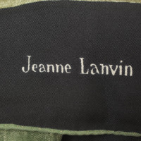 Lanvin Cloth in black / green