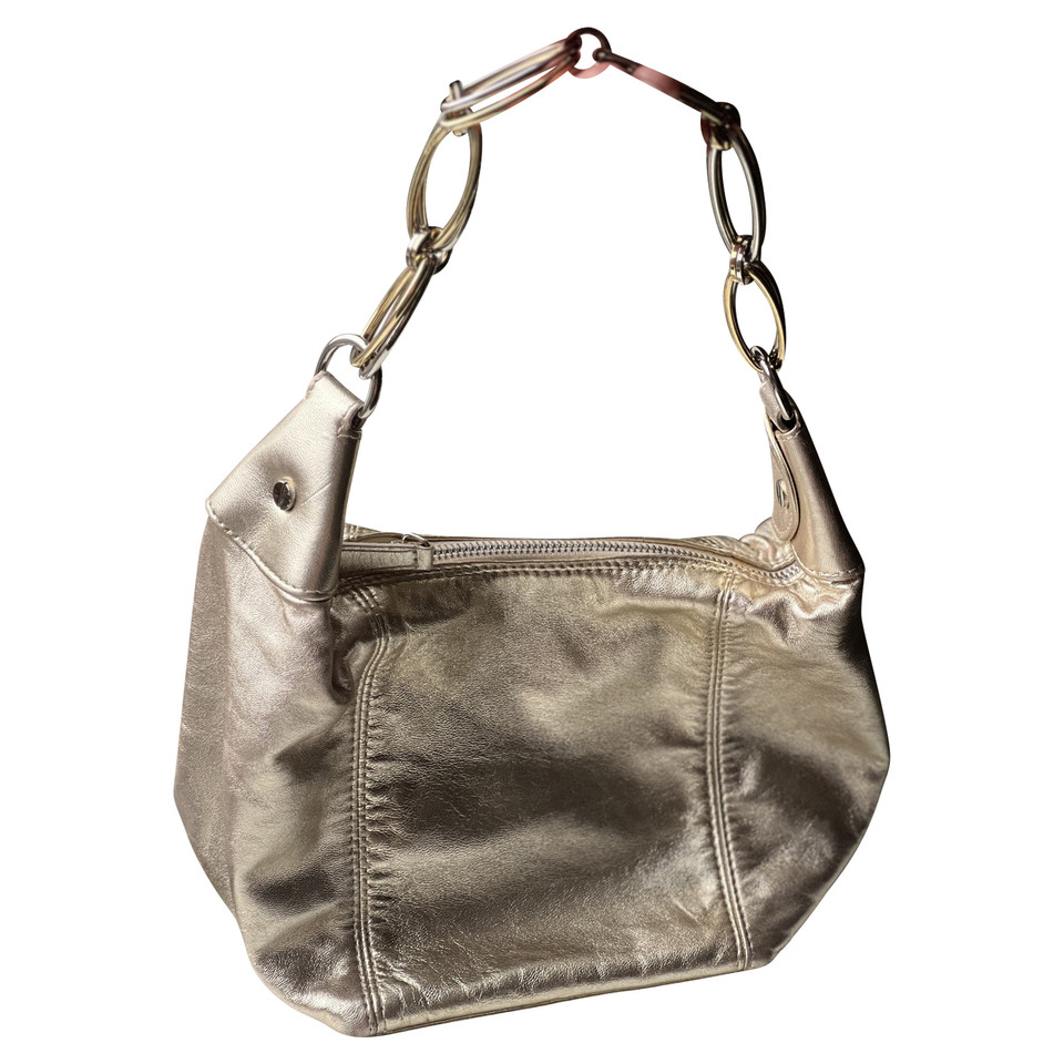 Valentino Garavani Handbag Leather in Gold