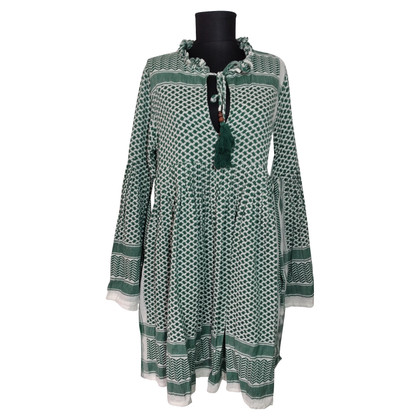Cecilie Copenhagen Kleid aus Baumwolle in Grün