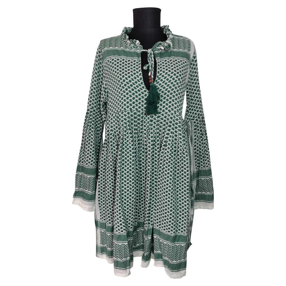 Cecilie Copenhagen Robe en Coton en Vert