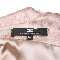 Elisabetta Franchi Robe en soie en Rosé