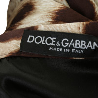 Dolce & Gabbana Kokerrok met luipaard print