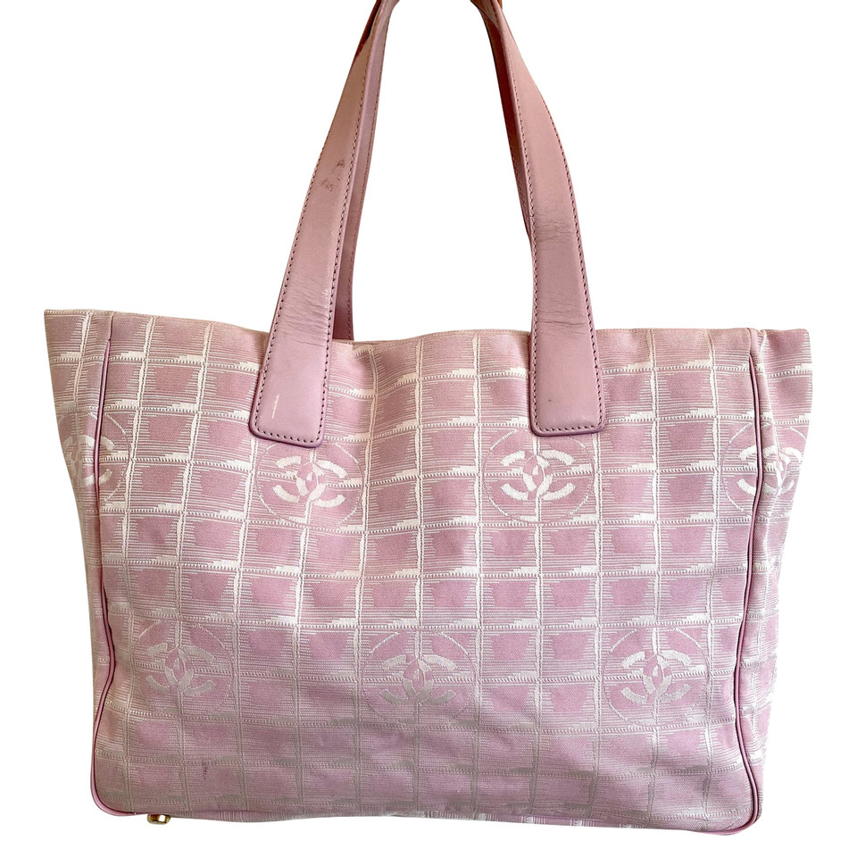 Chanel Tote bag Canvas in Roze