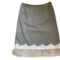 Ermanno Scervino Skirt Wool in Beige