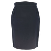 Mugler Rok Katoen in Blauw