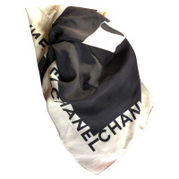 Chanel Silk scarf in black and white