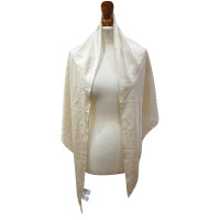 Max Mara Scarf/Shawl Silk in White