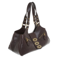 Mulberry Handbag Leather in Brown