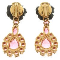 Prada Ear clips with gemstones
