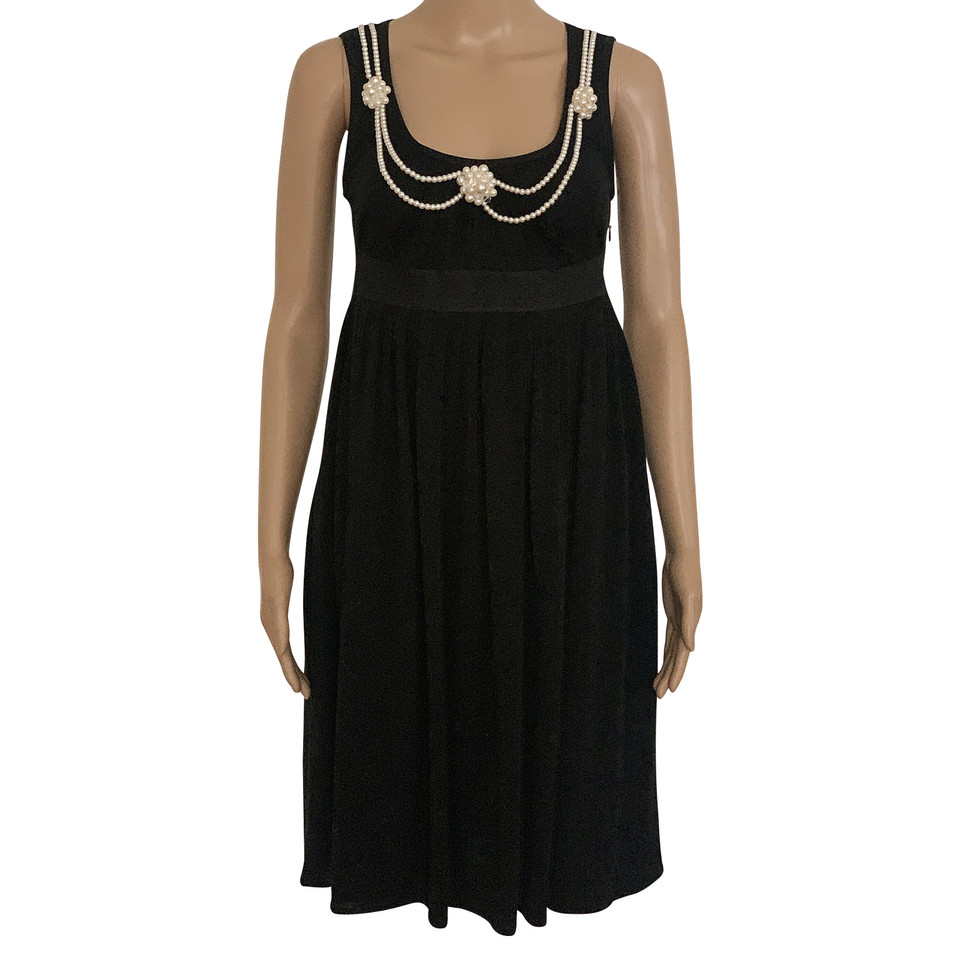 Moschino Love Dress Silk in Black