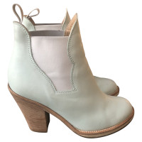 Acne Ankle boots Leather in Turquoise