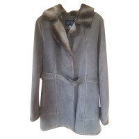 Armani Jeans Leather coat in grey