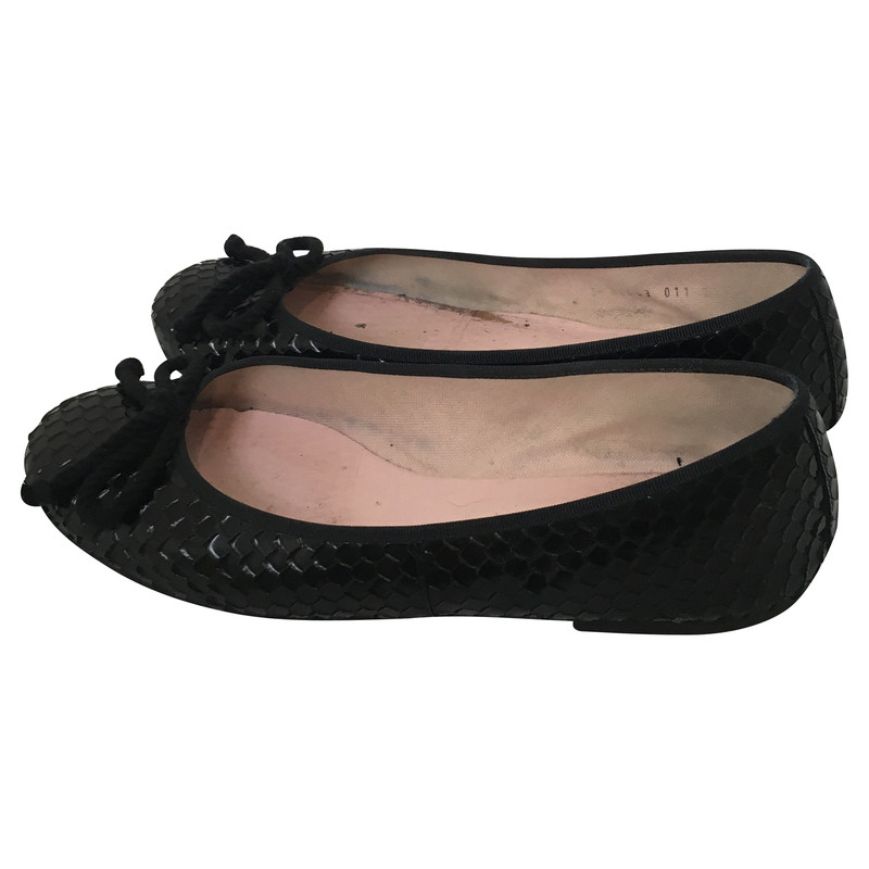 Pretty Ballerinas Ballerina's met reptiel preegdruk