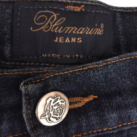 Blumarine Jeans pinocchietto con ricamo