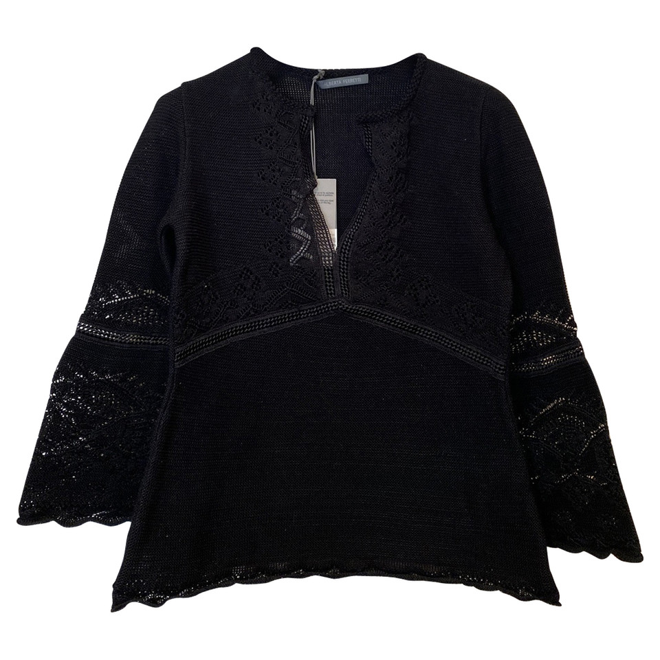 Alberta Ferretti Knitwear Cotton in Black