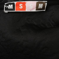 Msgm Scuba-top in black