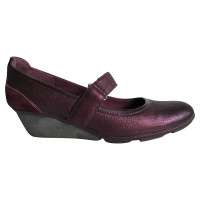 Clarks Pumps/Peeptoes aus Leder