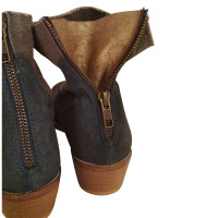 Zadig & Voltaire Low Boots Teddy Bicolore