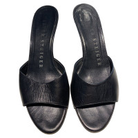 Walter Steiger Sandals Leather in Black