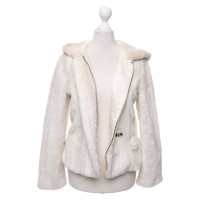 Juicy Couture Jacket/Coat in Cream