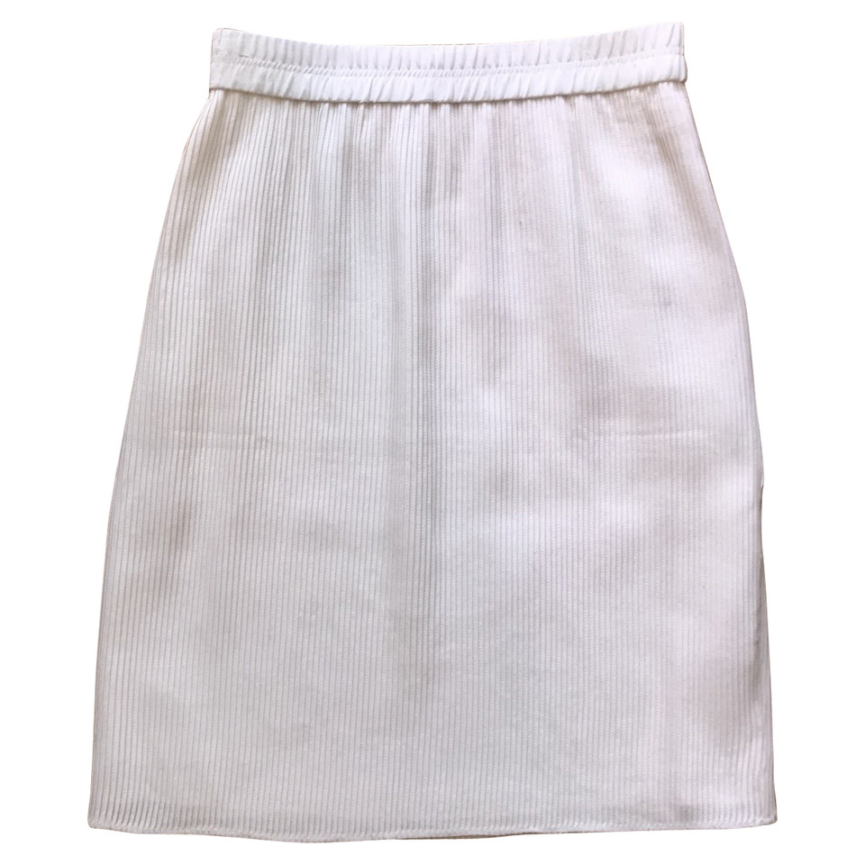 Iris Von Arnim Skirt Silk in White