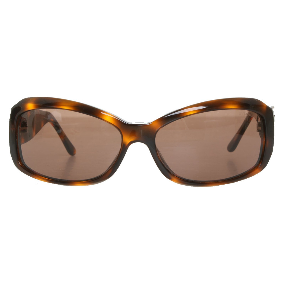 Bulgari Lunettes de soleil en Marron