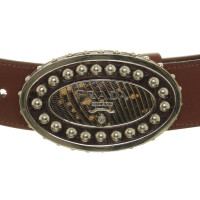 Prada Belt with rivets-buckle