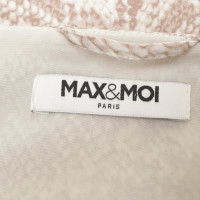 Max & Moi Seidenkleid mit Muster