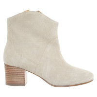 Closed Ankle boots in cream