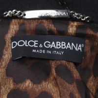 Dolce & Gabbana Coat in black