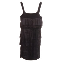 Jucca Robe en Soie en Noir