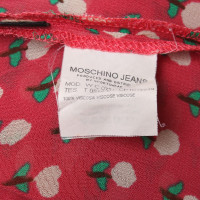 Moschino Bluse mit floralem Motiv