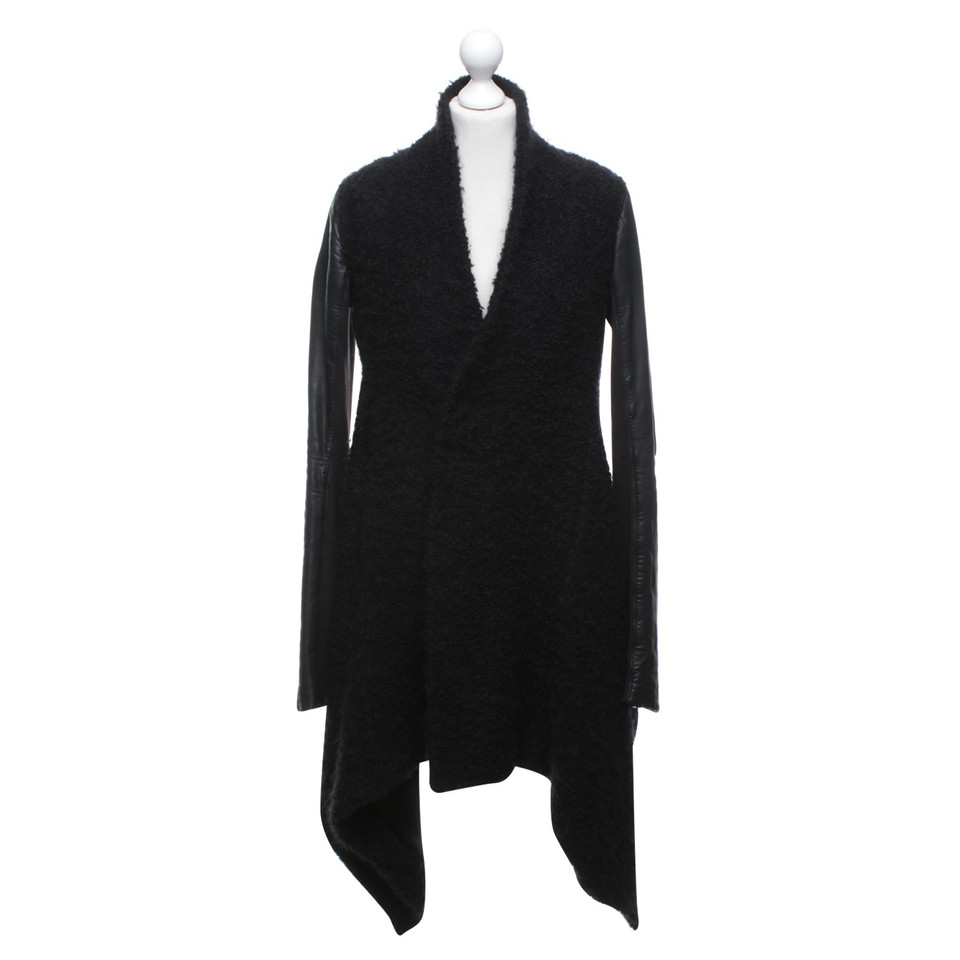 Rick Owens Coat in zwart