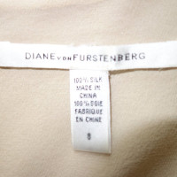 Diane Von Furstenberg Silk dress in gold