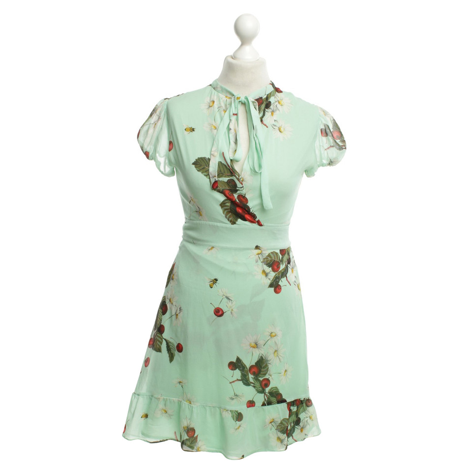 Red Valentino Wrap Dress in Mint