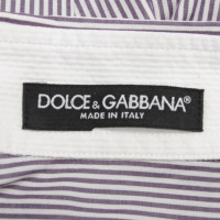 Dolce & Gabbana Camicetta con motivo a strisce