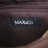 Max & Co Handtasche aus Wildleder in Braun