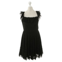 Marchesa Lace dress in black