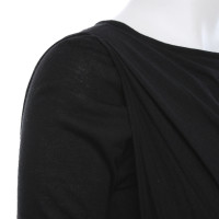 Plein Sud Kleid aus Canvas in Schwarz