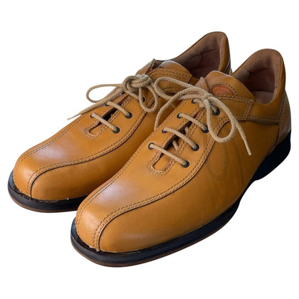 The Bridge Lace-up shoes Leather in Ochre