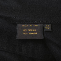 Loro Piana Cashmere coat in black