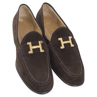 Hermès Wildleder Loafer